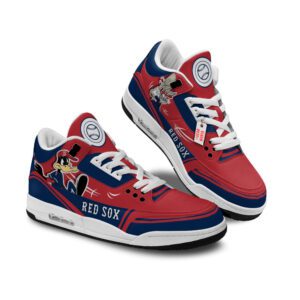 Boston Red Sox Jordan 3 Sneakers Custom Shoes WJD3205