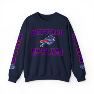 Buffalo Bills Crewneck Sweatshirt - Fan Now and Forever JSH1050