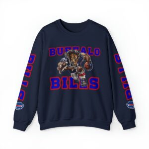 Buffalo Bills Crewneck Sweatshirt - Running Back JSH1226