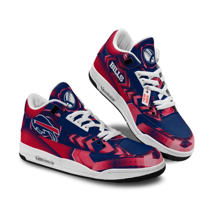 Buffalo Bills Jordan 3 Sneakers Custom Shoes WJD3172