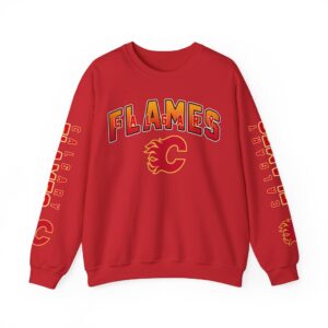 Calgary Flames Crewneck Sweatshirt - Gradient JSH1198