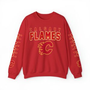 Calgary Flames Crewneck Sweatshirt JSH1158