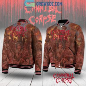 Cannibal Corpse Hammer Smashed Face Baseball Jacket GBJ1099