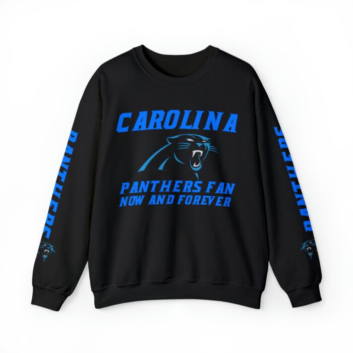 Carolina Panthers Crewneck Sweatshirt - Fan Now and Forever JSH1046