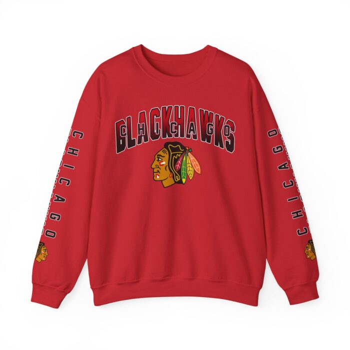 Chicago Blackhawks Crewneck Sweatshirt - Gradient JSH1197