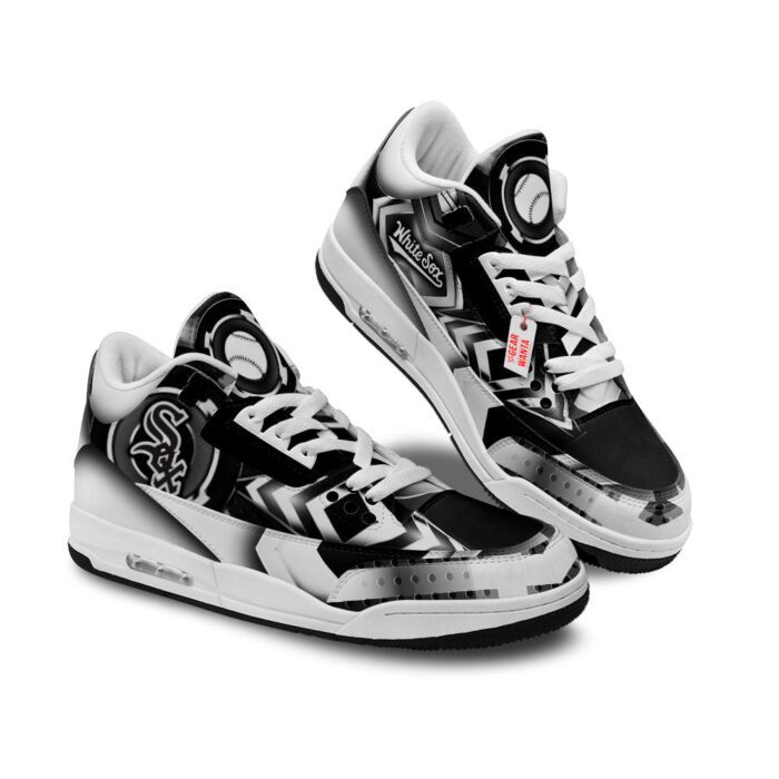 Chicago White Sox Jordan 3 Sneakers Custom Shoes WJD3118