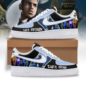 Chris Brown AF1 Sneaker Limited Air Force 1 Shoes ZSP1037