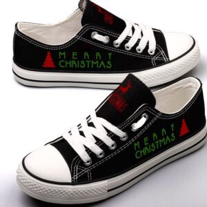 Christmas Shoes Christmas Low Top Canvas Sneakers ELT1068