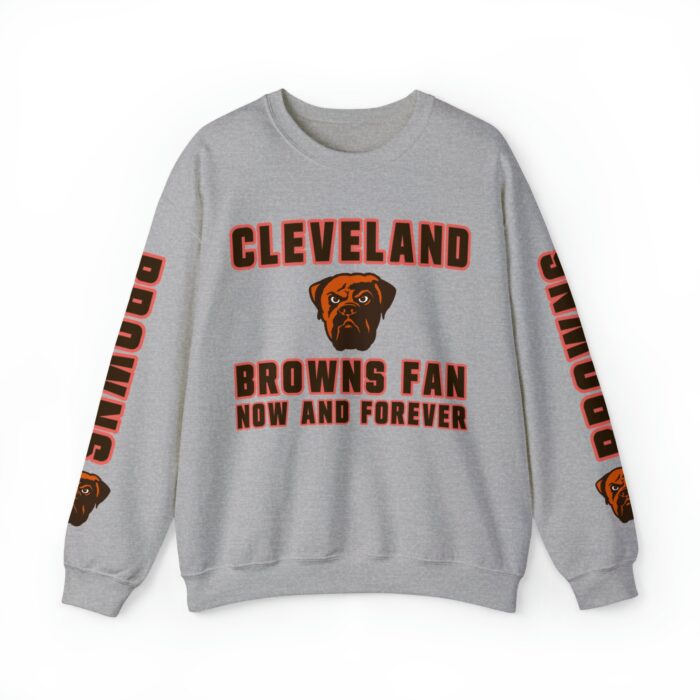 Cleveland Browns Crewneck Sweatshirt - Fan Now and Forever JSH1043