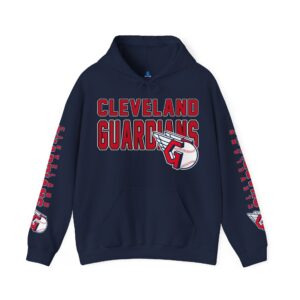 Cleveland Guardians Bold Unisex Hooded Sweatshirt JSH1092