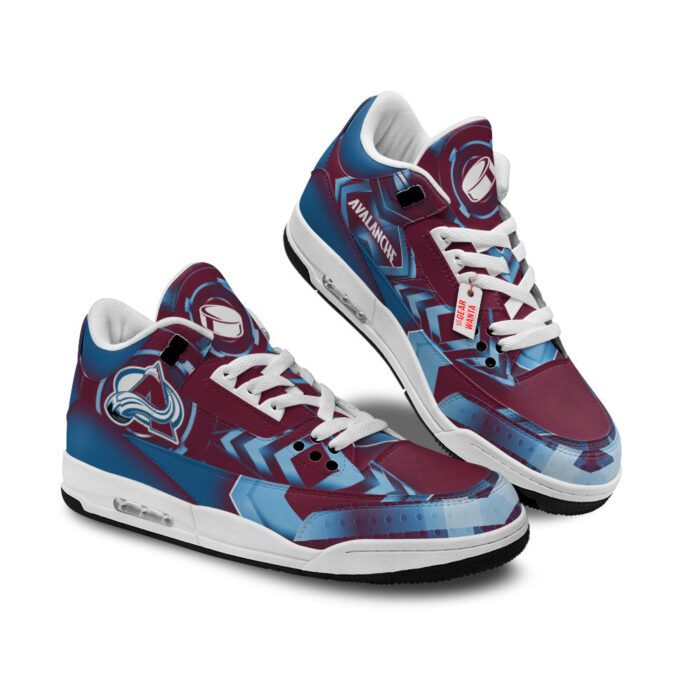 Colorado Alavanche Jordan 3 Sneakers Custom Shoes WJD3141