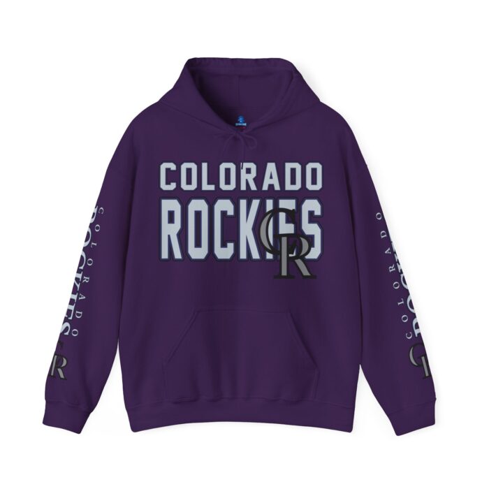 Colorado Rockies Bold Unisex Hooded Sweatshirt JSH1091