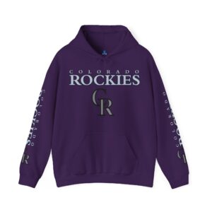 Colorado Rockies Unisex Hooded Sweatshirt - Pullover Hoodie JSH1073