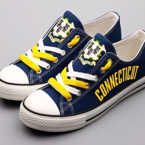 Connecticut Low Top Canvas Shoes Connecticut State ELT1168