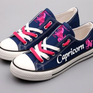 Constellation Low Top Canvas Shoes Pisces Leo Cancer ELT1069