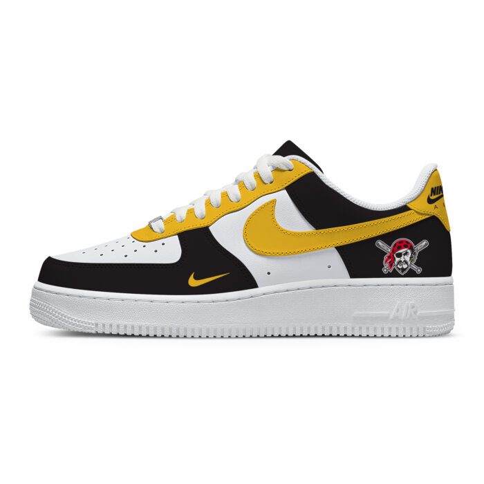 Custom Nike Air Force 1 Low x MLB Pittsburgh Pirates AF1 Limited Sneakers For Fan TCB1104