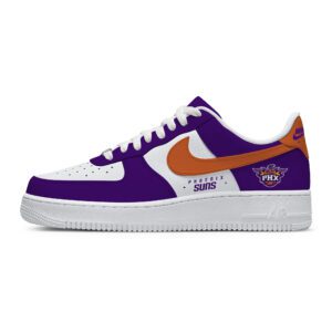 Custom Nike Air Force 1 Low x NBA Phoenix Suns AF1 Limited Sneakers For Fan TCB1041