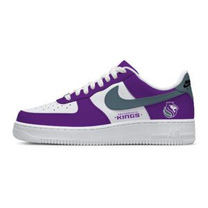 Custom Nike Air Force 1 Low x NBA Sacramento Kings AF1 Limited Sneakers For Fan TCB1090