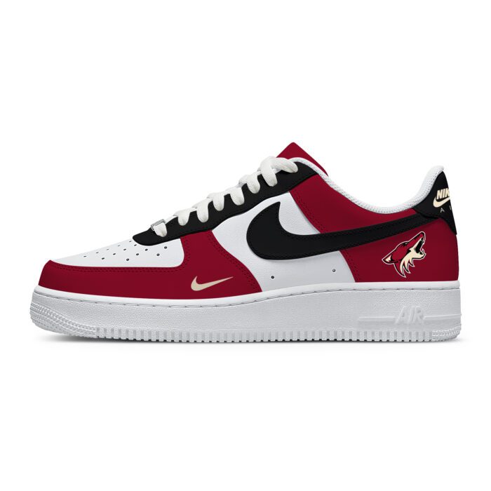 Custom Nike Air Force 1 Low x NHL Arizona Coyotes AF1 Limited Sneakers For Fan TCB1073