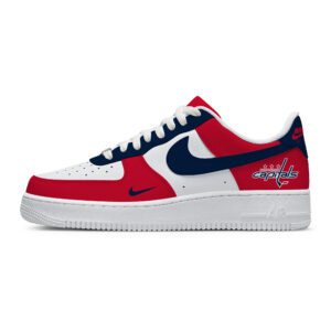 Custom Nike Air Force 1 Low x NHL Washington Capitals AF1 Limited Sneakers For Fan TCB1016