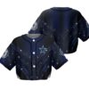 Dallas Cowboys Crop Top Baseball Jersey CBJS1000
