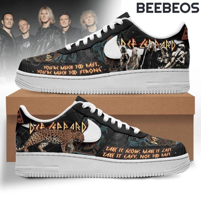 Def Leppard Air Force 1 Sneakers AF1 Limited Shoes BAF1206