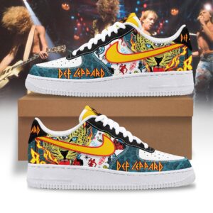 Def Leppard's AF1 Sneaker Limited Air Force 1 Shoes ZSP1057