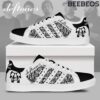 Deftones Black White Stan Smith Shoes BSS1001