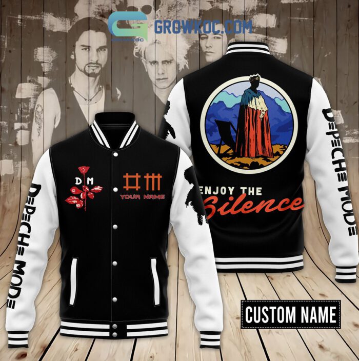 Depeche Mode Enjoy The Silence Personalized Baseball Jacket GBJ1480