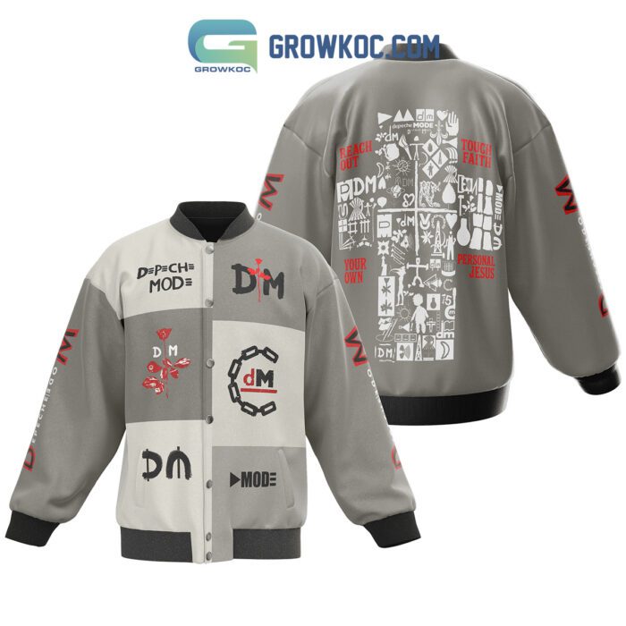 Depeche Mode Personal Jesus Reach Out Touch Faith Baseball Jacket GBJ1498