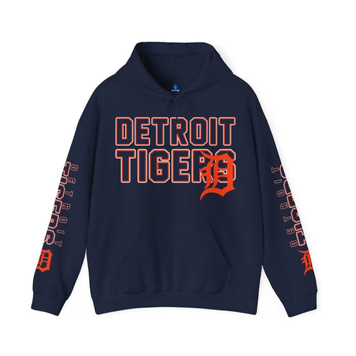 Detroit Tigers Bold Unisex Hooded Sweatshirt JSH1090