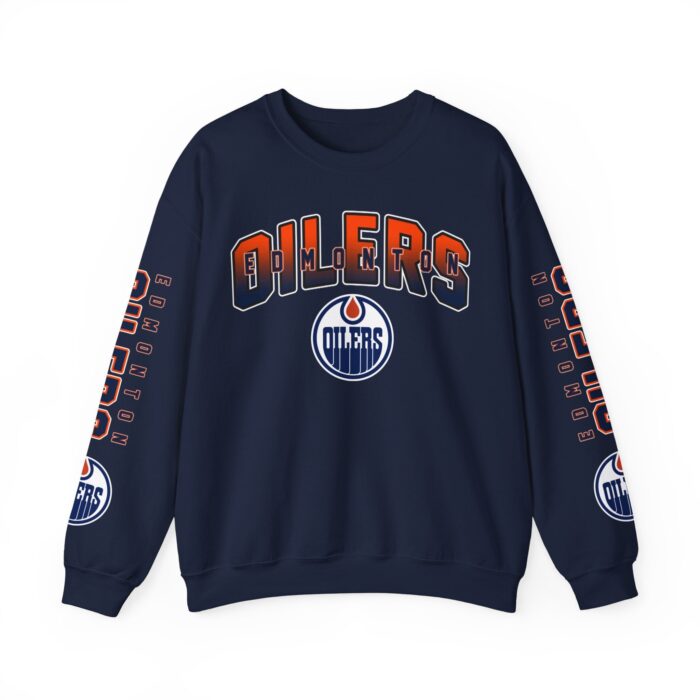 Edmonton Oilers Crewneck Sweatshirt - Gradient JSH1193