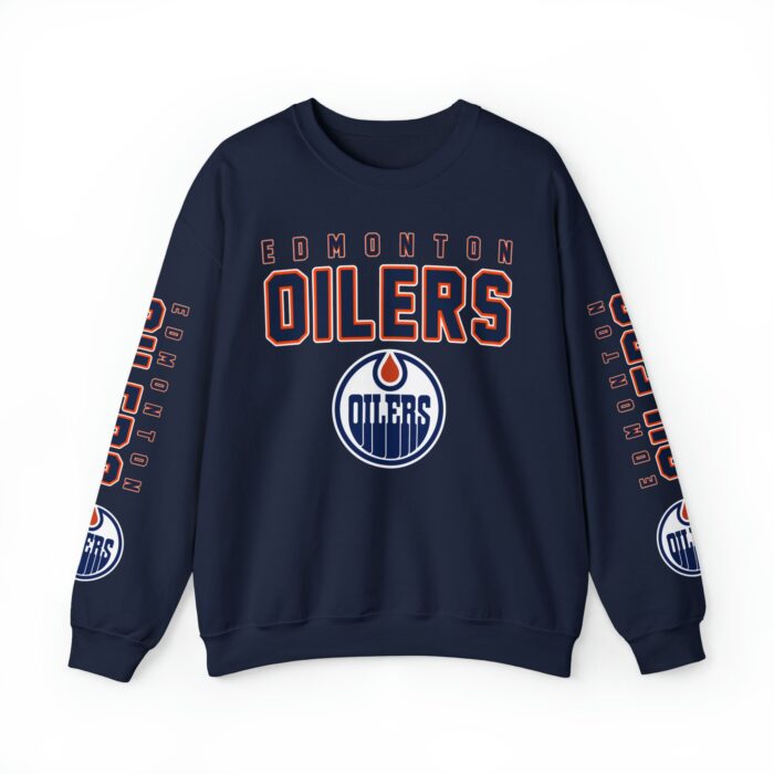 Edmonton Oilers Crewneck Sweatshirt JSH1154