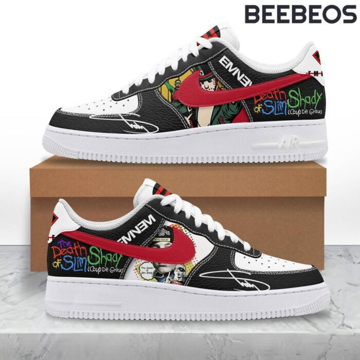 Eminem The Death of Slim Shady Air Force 1 Sneakers AF1 Limited Shoes BAF1136