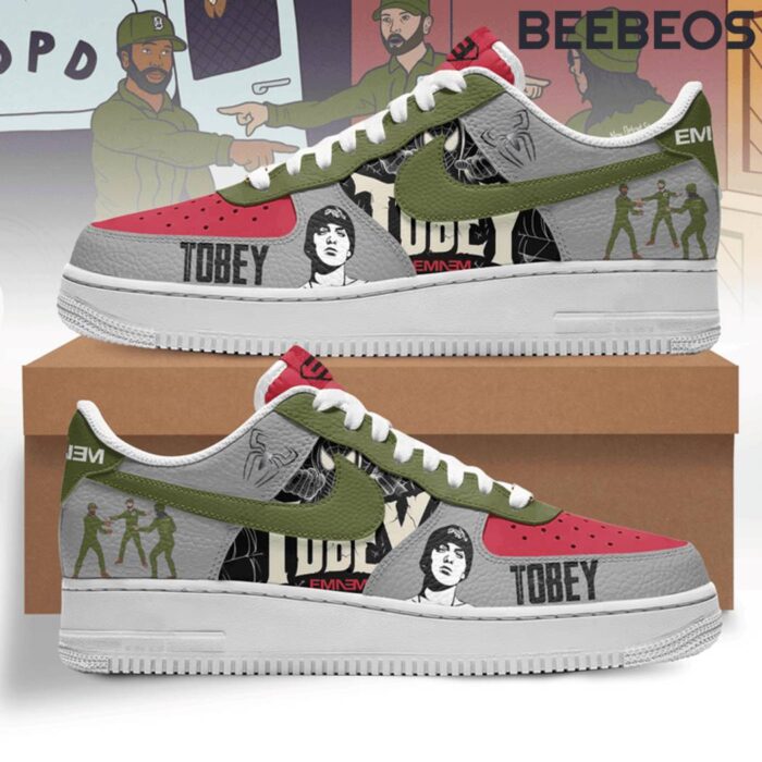 Eminem x Tobey Spider Man Meme Air Force 1 Sneakers AF1 Limited Shoes BAF1091