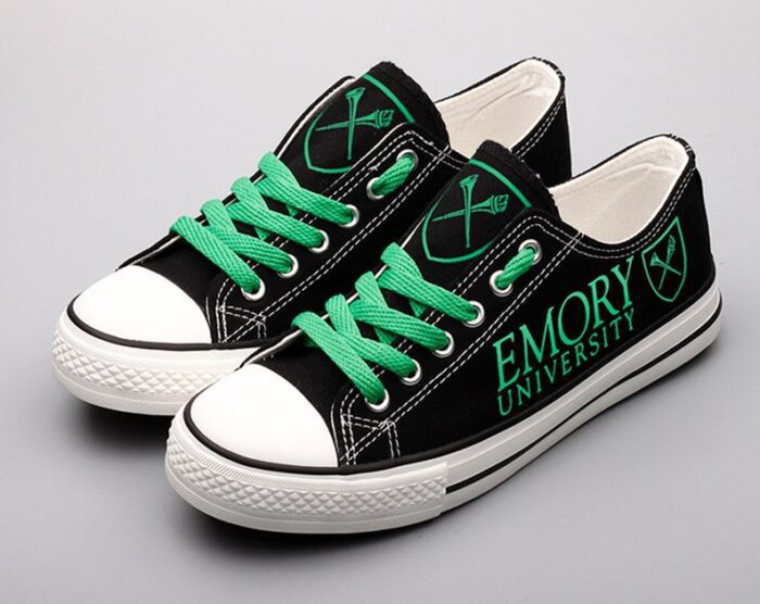 Emory University Low Top Canvas Shoes Georgia State ELT1165