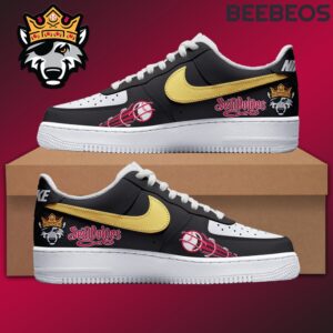 Erie SeaWolves Black Air Force 1 Sneakers AF1 Limited Shoes BAF1009