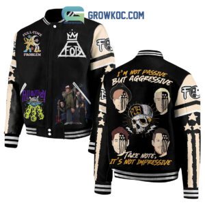 Fall Out Boy It's Not Impressive Baseball Jacket GBJ1338