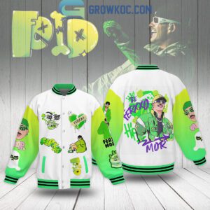 Feid Estamos Relajados Con El FERXXO Baseball Jacket GBJ1084