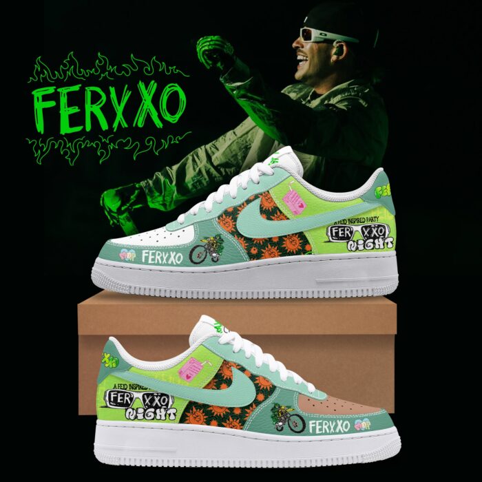 Feid's AF1 Sneaker Limited Air Force 1 Shoes ZSP1053