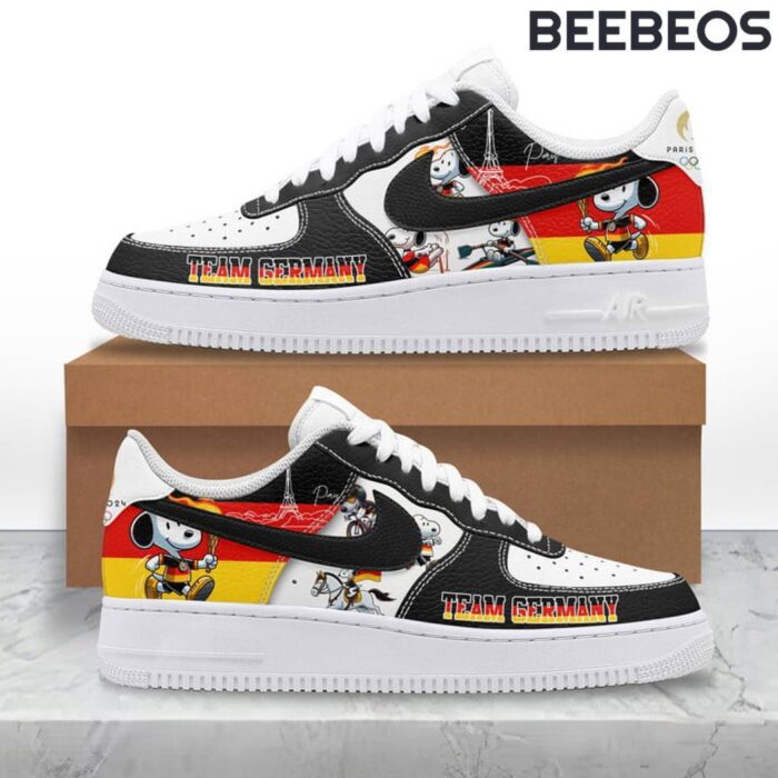 Germany Olympic Team x Snoopy Air Force 1 Sneakers AF1 Limited Shoes BAF1070