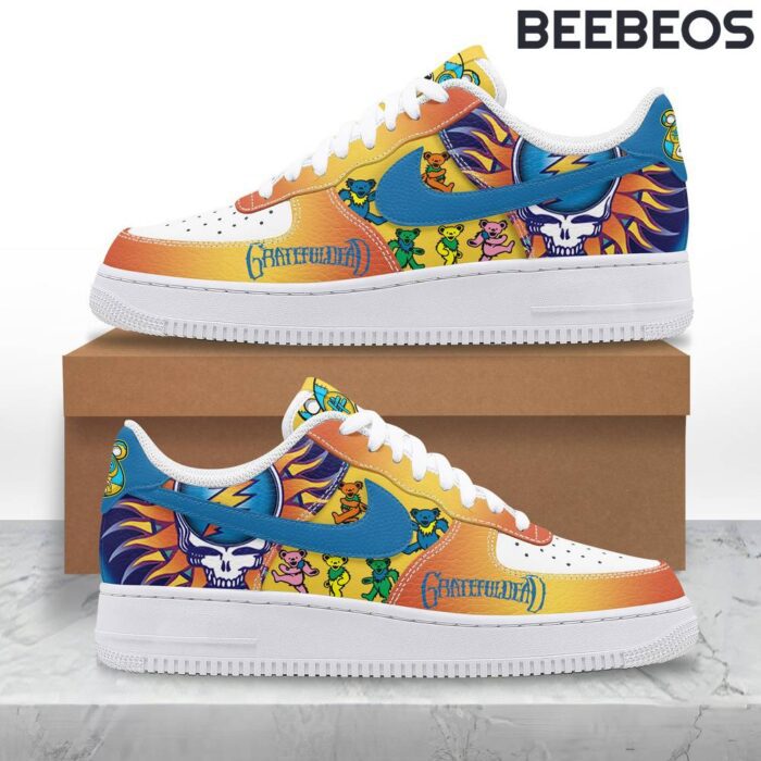 Grateful Dead Colorful Air Force 1 Sneakers AF1 Limited Shoes BAF1210