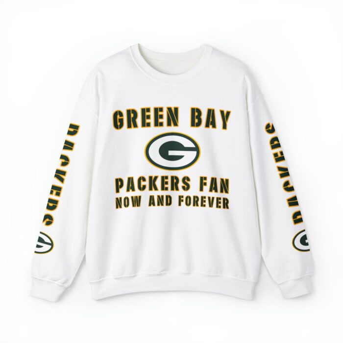 Green Bay Packers Crewneck Sweatshirt - Fan Now and Forever JSH1058