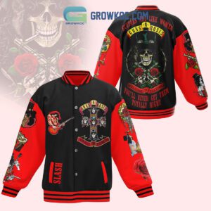 Guns N' Roses Valentine's Day Baseball Jacket GBJ1375