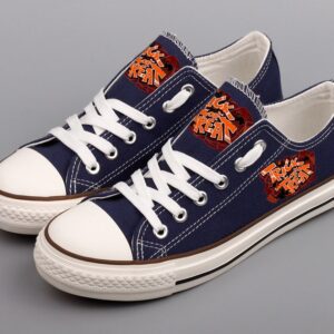 Halloween Shoes Halloween Low Top Canvas Sneakers ELT1093