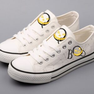 Halloween Shoes Halloween Low Top Canvas Sneakers ELT1095