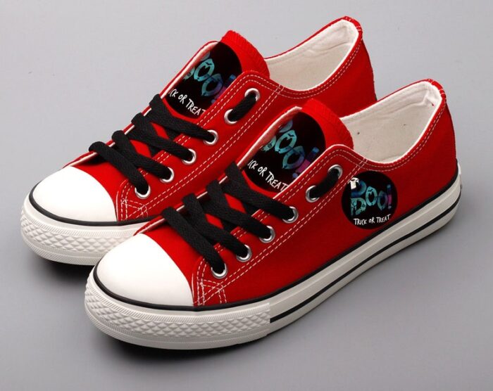 Halloween Shoes Halloween Low Top Canvas Sneakers ELT1104