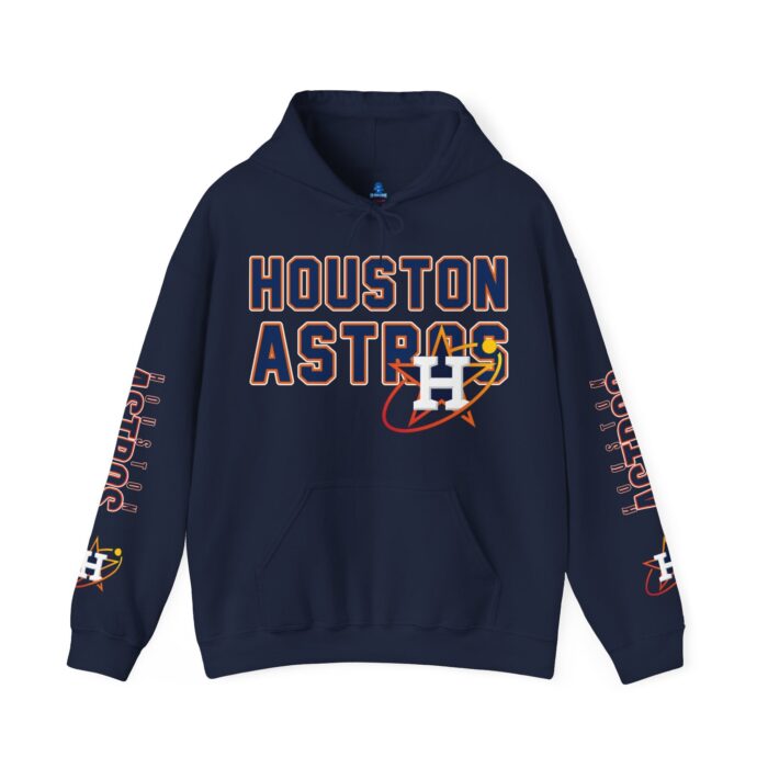 Houston Astros Bold Unisex Hooded Sweatshirt JSH1089