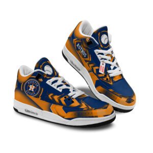 Houston Astros Jordan 3 Sneakers Custom Shoes WJD3114