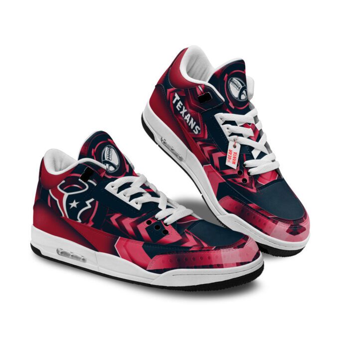 Houston Texans Jordan 3 Sneakers Custom Shoes WJD3165